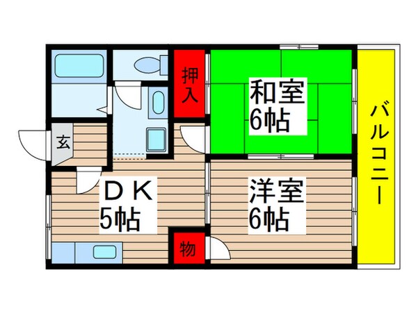 デルニエ　Ⅲの物件間取画像